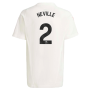 2023-2024 Man Utd Training Tee (White) - Kids (Neville 2)