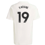 2023-2024 Man Utd Training Tee (White) - Kids (Varane 19)