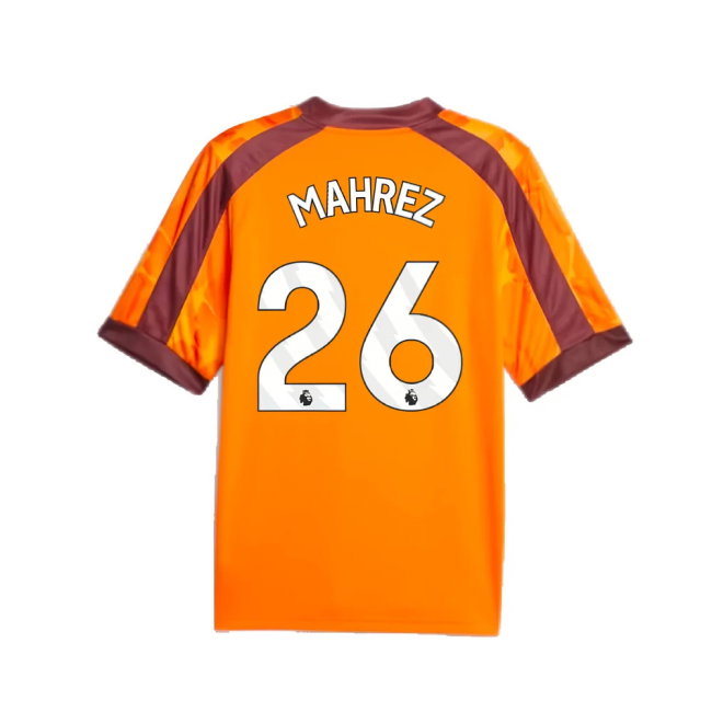 2023-2024 Manchester City eSports Jersey (Orange) (MAHREZ 26)