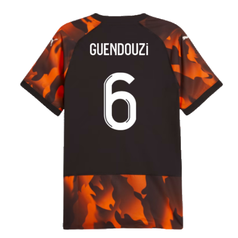 2023-2024 Marseille Authentic Third Shirt (Guendouzi 6)