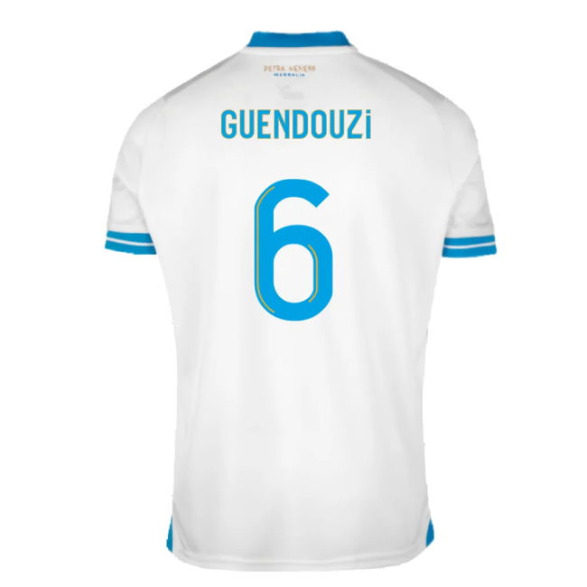 2023-2024 Marseille Home Shirt (Guendouzi 6)