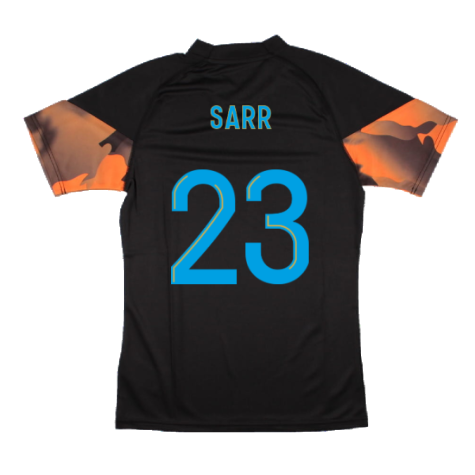 2023-2024 Marseille Training Jersey (Black) (Sarr 23)