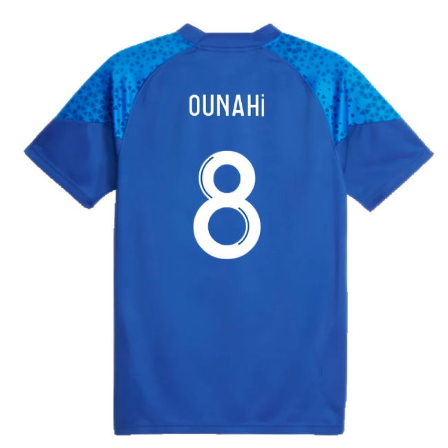 2023-2024 Marseille Training Jersey (Blue) (Ounahi 8)