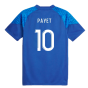 2023-2024 Marseille Training Jersey (Blue) (Payet 10)