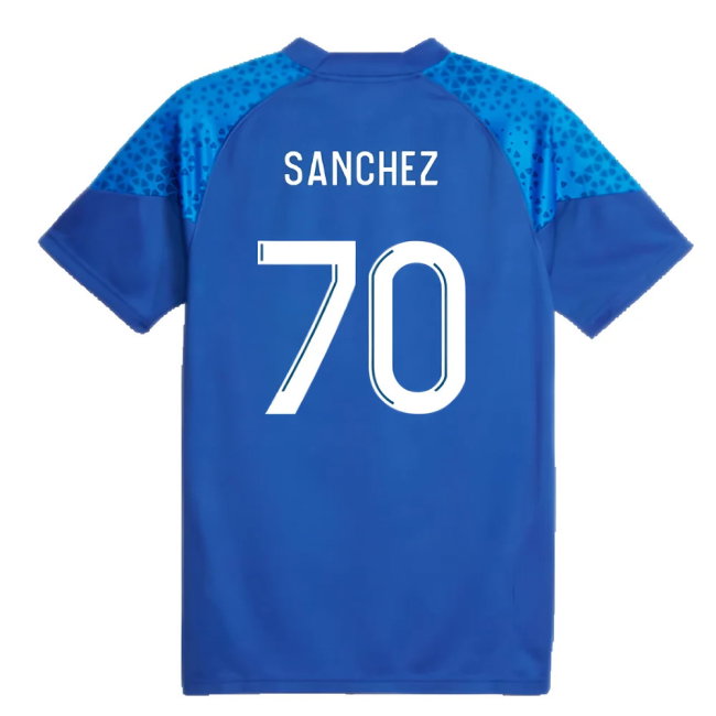 2023-2024 Marseille Training Jersey (Blue) (Sanchez 70)