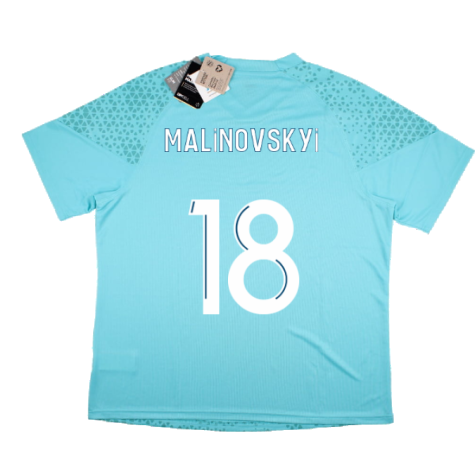 2023-2024 Marseille Training Jersey (Hero Blue) (Malinovskyi 18)