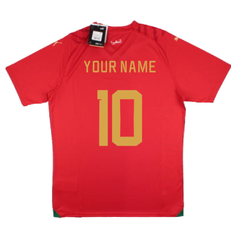 2023-2024 Morocco WWC Home Shirt (Your Name)