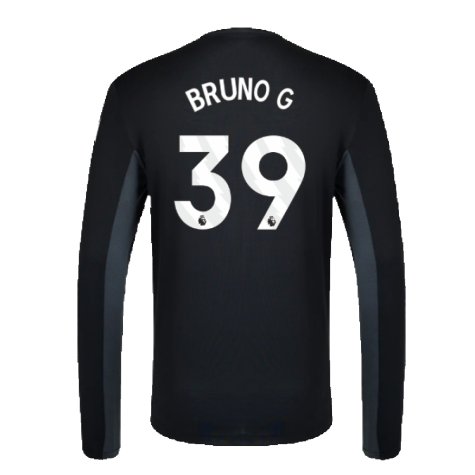 2023-2024 Newcastle Coaches Training Long Sleeve Tee (Black) (Bruno G 39)