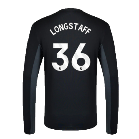 2023-2024 Newcastle Coaches Training Long Sleeve Tee (Black) (Longstaff 36)