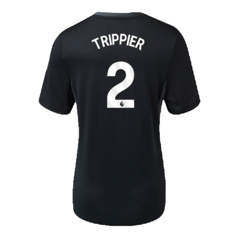 2023-2024 Newcastle Coaches Training Tee (Black) - Kids (Trippier 2)