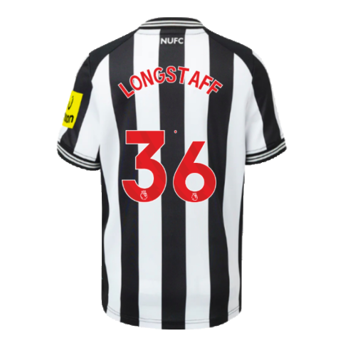 2023-2024 Newcastle Home Shirt (Kids) (Longstaff 36)