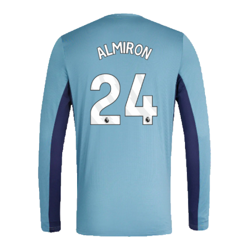 2023-2024 Newcastle Players Training Long Sleeve Tee (Bluestone) (Almiron 24)