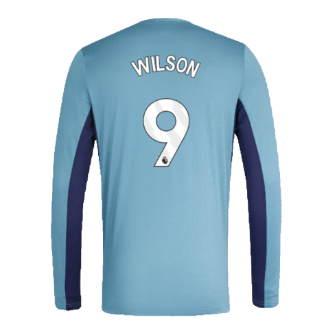 2023-2024 Newcastle Players Training Long Sleeve Tee (Bluestone) (Wilson 9)