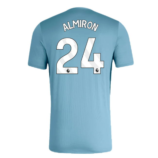 2023-2024 Newcastle Players Training Short Sleeve Tee (Bluestone) (Almiron 24)
