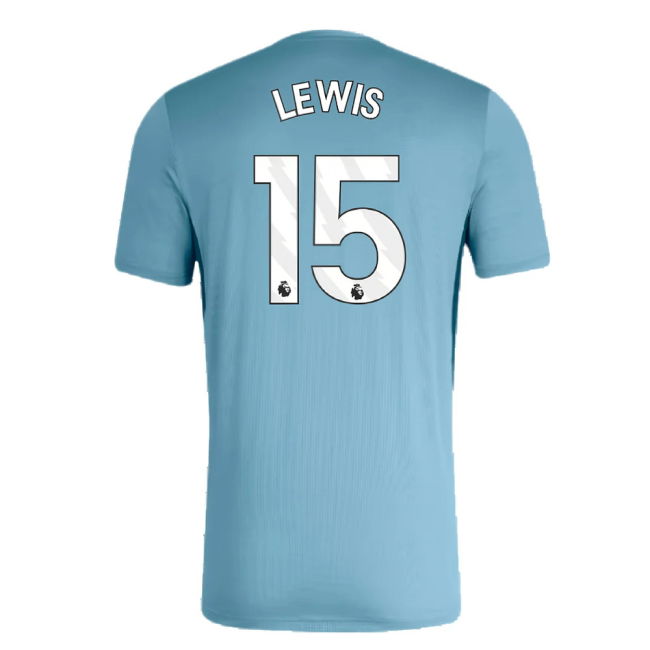 2023-2024 Newcastle Players Training Short Sleeve Tee (Bluestone) (Lewis 15)