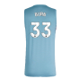 2023-2024 Newcastle Players Training Vest (Bluestone) (Burn 33)