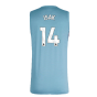 2023-2024 Newcastle Players Training Vest (Bluestone) (Isak 14)