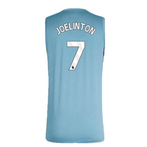 2023-2024 Newcastle Players Training Vest (Bluestone) (Joelinton 7)