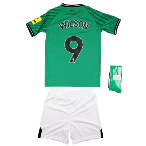 2023-2024 Newcastle United Away Mini Kit (Wilson 9)