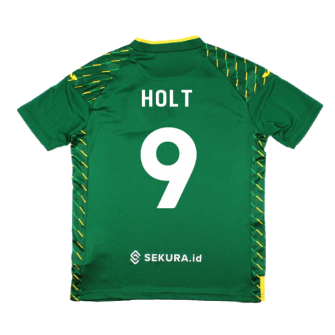 2023-2024 Norwich City Away Shirt (Kids) (Holt 9)