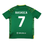 2023-2024 Norwich City Away Shirt (Kids) (Rashica 7)