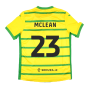 2023-2024 Norwich City Home Shirt (Kids) (McLean 23)