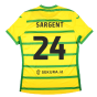 2023-2024 Norwich City Home Shirt (Sargent 24)