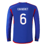 2023-2024 Olympique Lyon Long Sleeve Away Shirt (Caqueret 6)