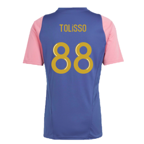 2023-2024 Olympique Lyon Training Jersey (Navy) (Tolisso 88)