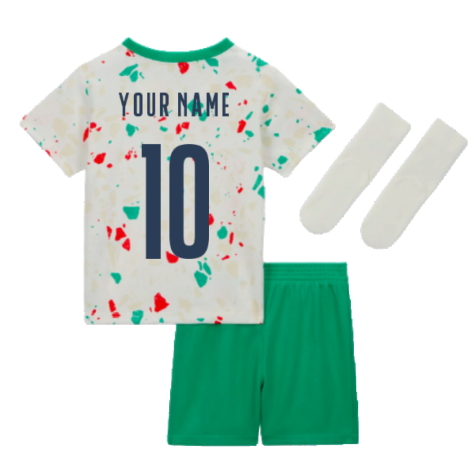 2023-2024 Portugal Away Infants Baby Kit (Your Name)