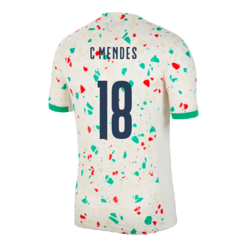 2023-2024 Portugal Away Shirt (C Mendes 18)