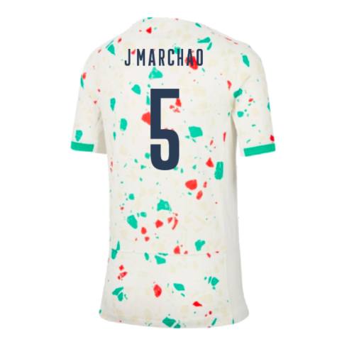 2023-2024 Portugal Away Shirt (Kids) (J Marchao 5)