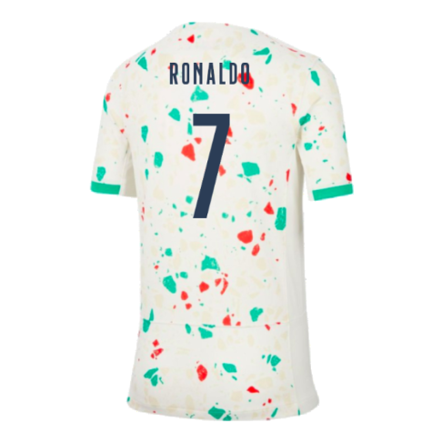 2023-2024 Portugal Away Shirt (Kids) (Ronaldo 7)