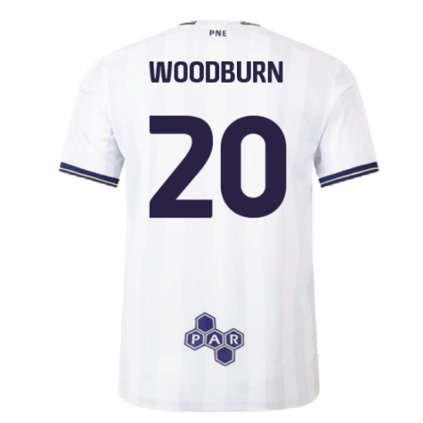2023-2024 Preston North End Home Shirt (Woodburn 20)