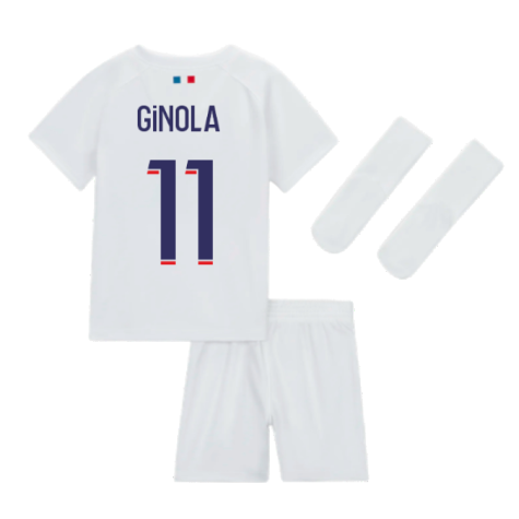 2023-2024 PSG Away Baby Kit (Ginola 11)