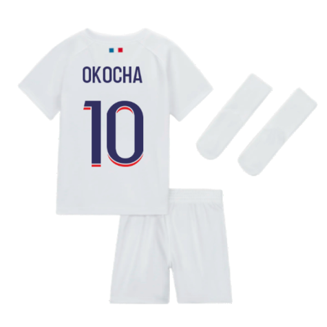 2023-2024 PSG Away Baby Kit (Okocha 10)
