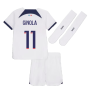 2023-2024 PSG Away Little Boys Mini Kit (Ginola 11)