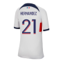 2023-2024 PSG Away Shirt (Kids) (Hernandez 21)