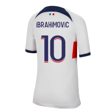2023-2024 PSG Away Shirt (Kids) (Ibrahimovic 10)