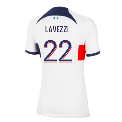 2023-2024 PSG Away Shirt (Womens) (Lavezzi 22)