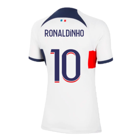 2023-2024 PSG Away Shirt (Womens) (Ronaldinho 10)