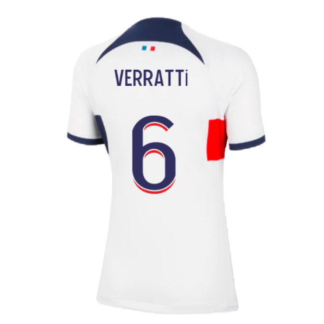 2023-2024 PSG Away Shirt (Womens) (Verratti 6)