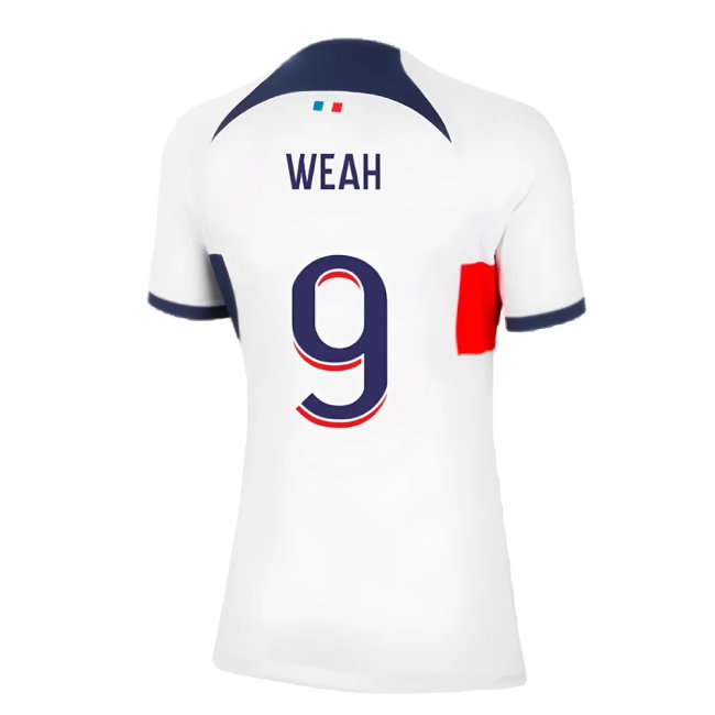 2023-2024 PSG Away Shirt (Womens) (Weah 9)