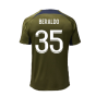2023-2024 PSG Dri-Fit Strike Fourth Training Shirt (Green Hemp) (Beraldo 35)