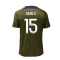 2023-2024 PSG Dri-Fit Strike Fourth Training Shirt (Green Hemp) (Danilo 15)