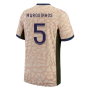 2023-2024 PSG Fourth Vapor Football Shirt (Marquinhos 5)