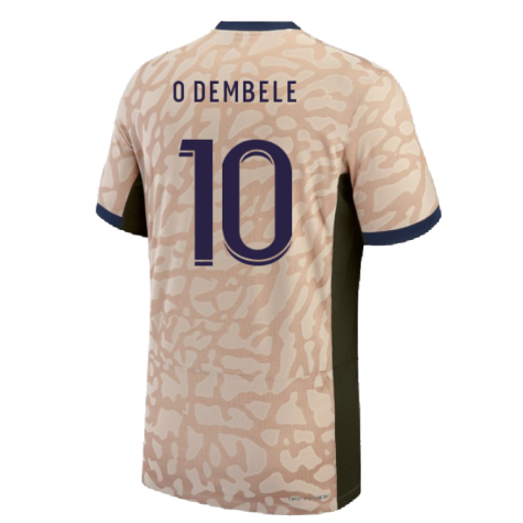 2023-2024 PSG Fourth Vapor Football Shirt (O Dembele 10)