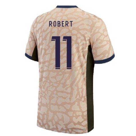 2023-2024 PSG Fourth Vapor Football Shirt (Robert 11)