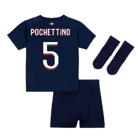 2023-2024 PSG Home Infants Baby Kit (Pochettino 5)