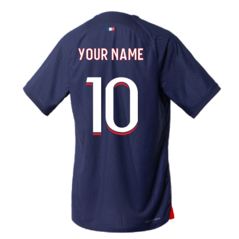 2023-2024 PSG Home Match Authentic Shirt (Your Name)